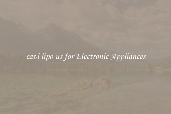 cavi lipo us for Electronic Appliances