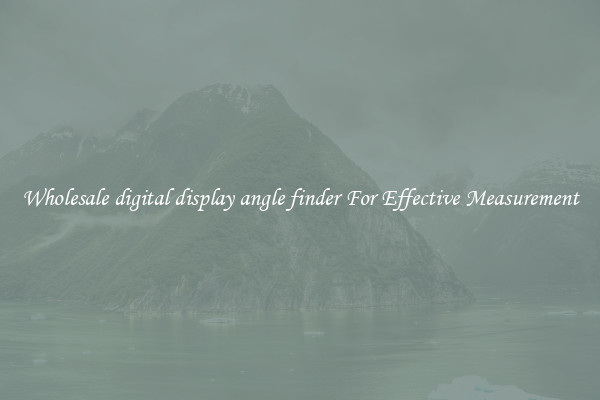 Wholesale digital display angle finder For Effective Measurement