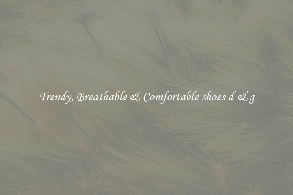 Trendy, Breathable & Comfortable shoes d & g