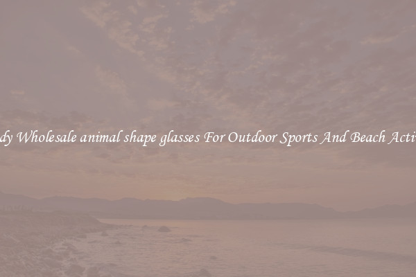 Trendy Wholesale animal shape glasses For Outdoor Sports And Beach Activities